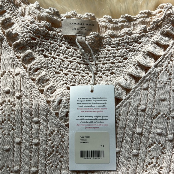 Elegant Cream Sweater for Women - Picture 4 of 10